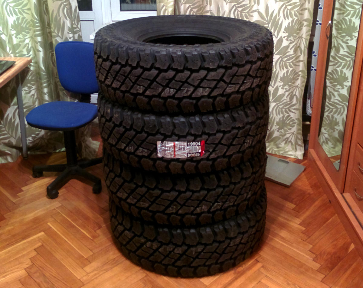Официальный размер - 315/75R16